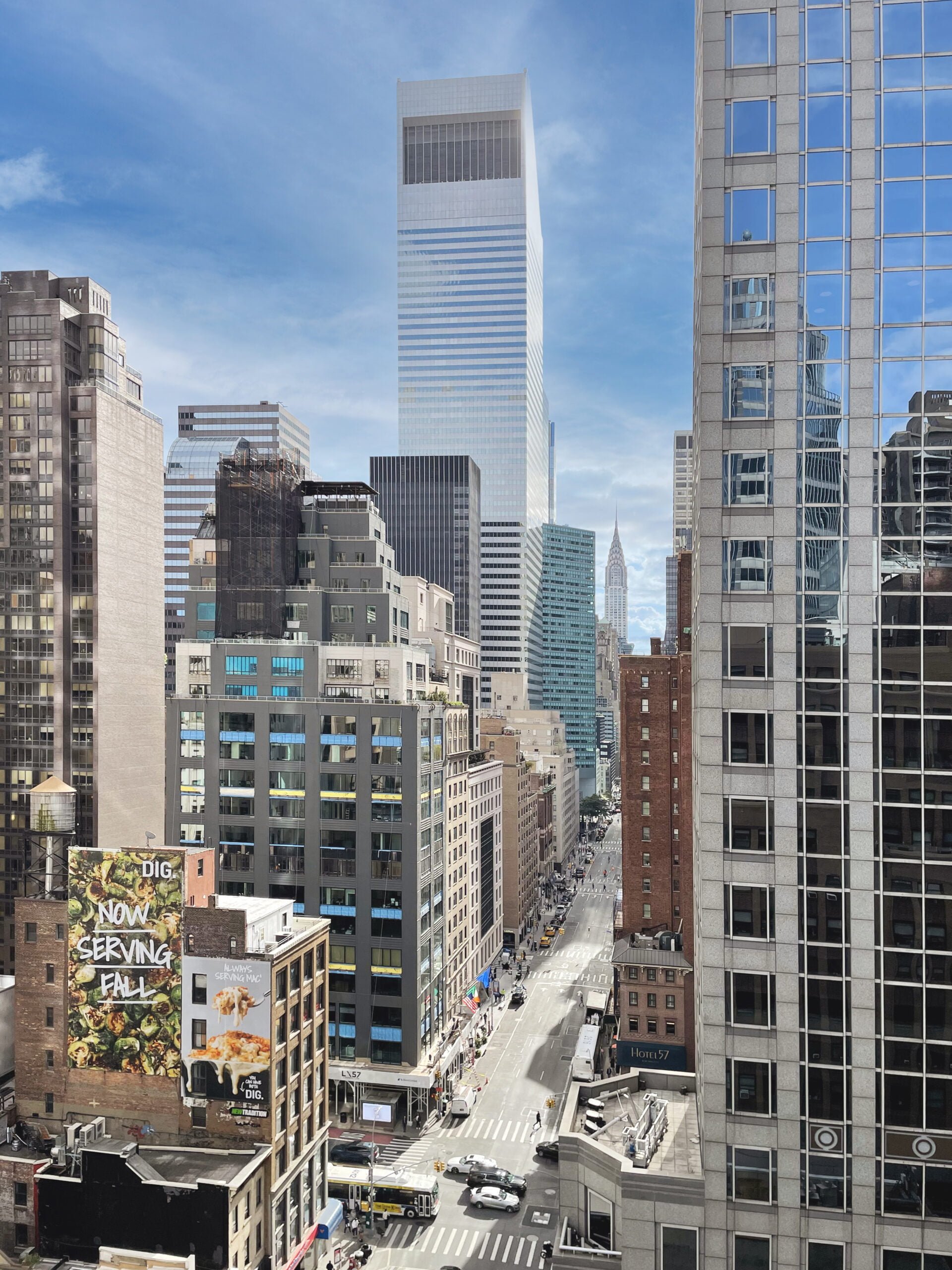 A view from 133 East 58th Street