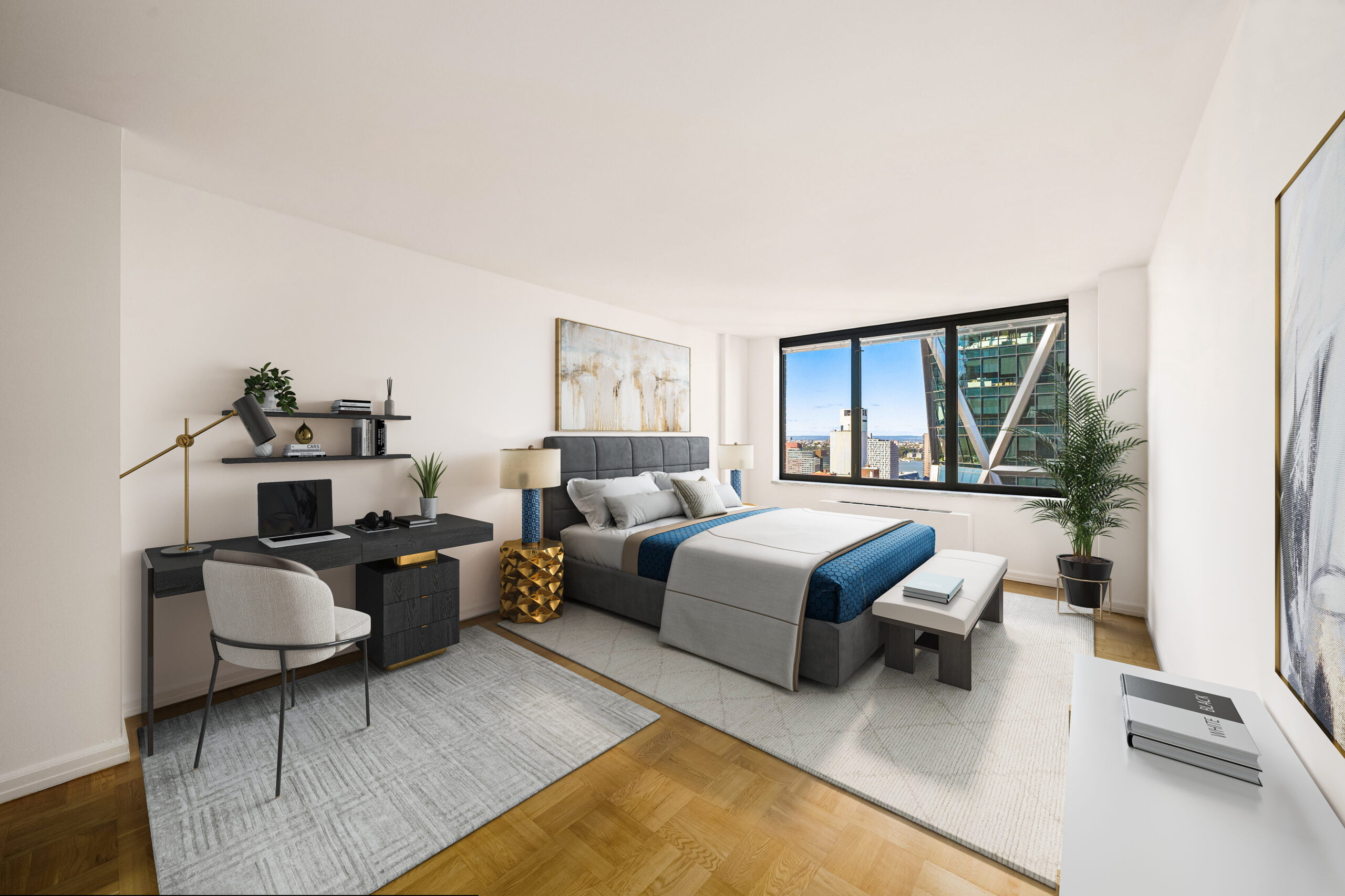 View of Symphony House 235 West 56th Street Bedroom (B Line)