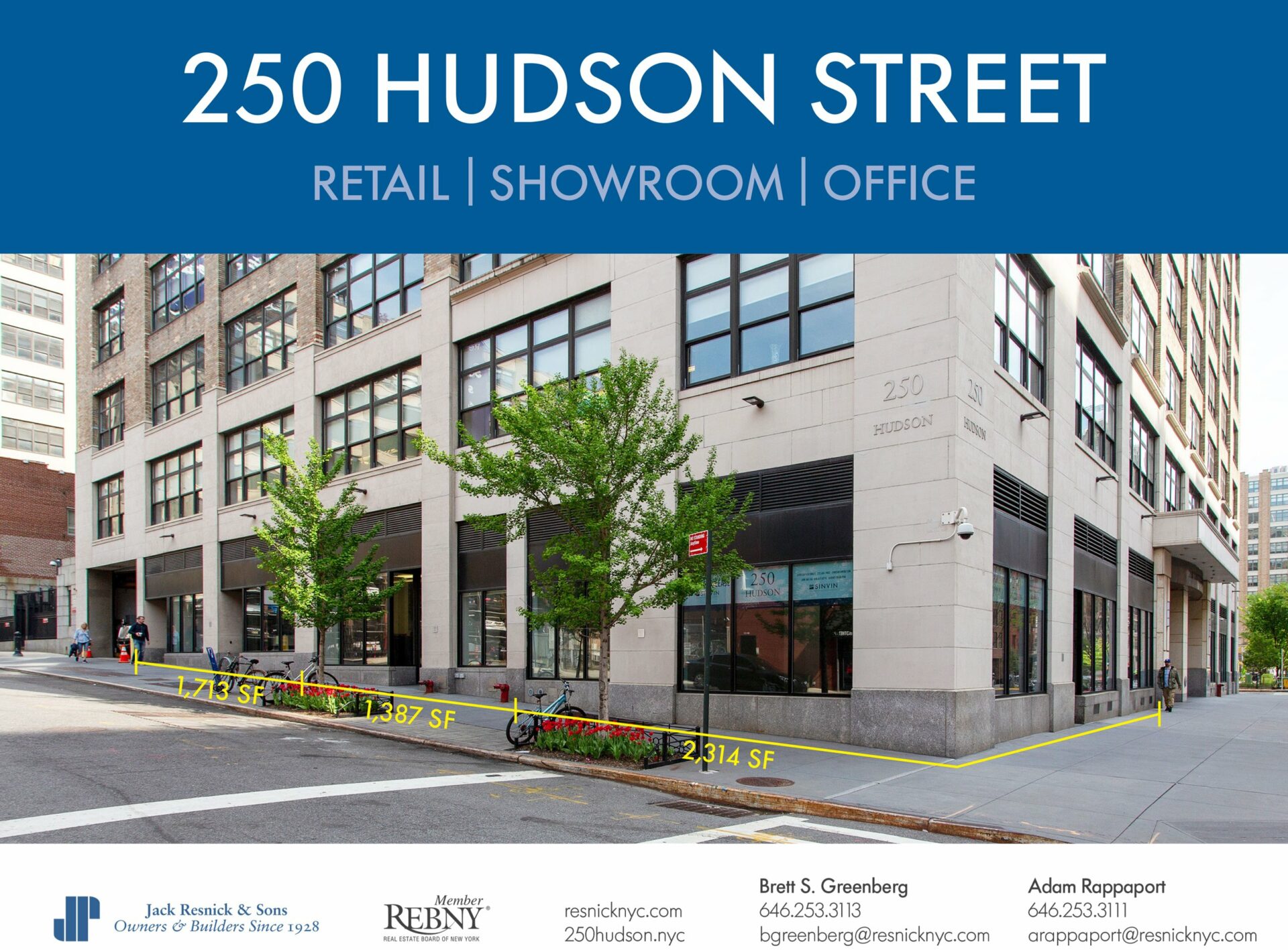 250 Hudson Marketing Materials